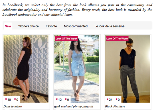 Look of the week on Ykone!