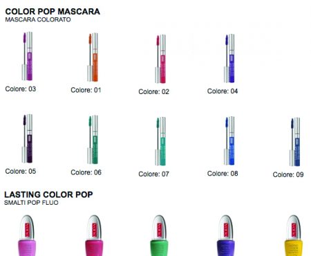 PUPA Color pop – Limited edition