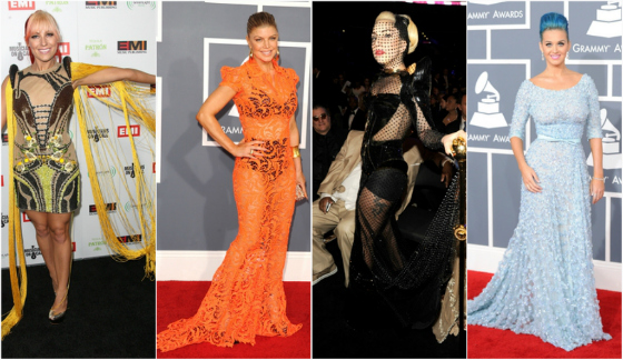 Le meglio e le peggio vestite ai Grammy Awards 2012