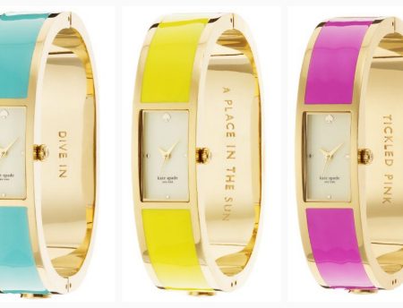 Carousel bangle: i nuovi orologi di Kate Spade