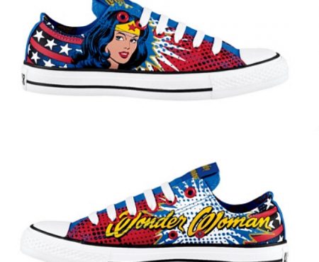 Dc comics per Converse: le nuove Chuck Taylor dedicate a Wonder Woman