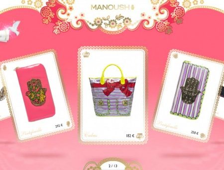 Manoush: la tote bag in stile cartoon-marinaro per la spiaggia