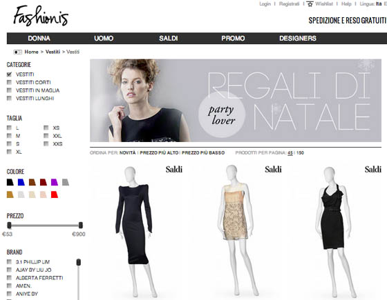 Outlet on-line: la mia shopping experience su Fashionis