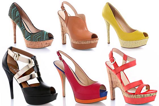 Guess: collezione scarpe primavera-estate 2013