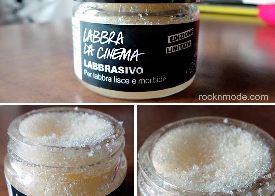 REVIEW – Labbra da cinema: il lip scrub di Lush al gusto popcorn