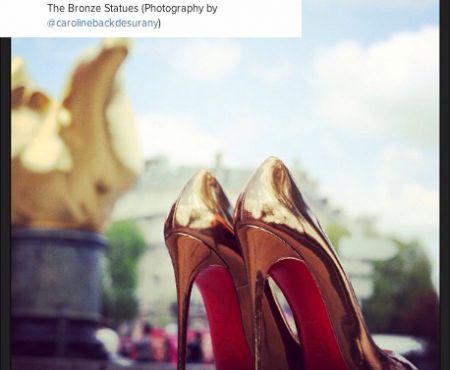 Christian Louboutin loves instagram