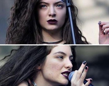 Lorde smaschera un fotoritocco non richiesto su twitter