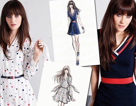 Zooey Deschanel per Tommy Hilfiger: la capsule collection