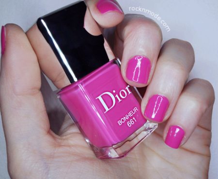 Dior make-up spring 2014: unghie e labbra effetto vinile