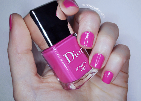 Dior make-up spring 2014: unghie e labbra effetto vinile