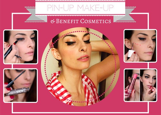 Make-up tutorial – Trucco da Pin-up anni 50