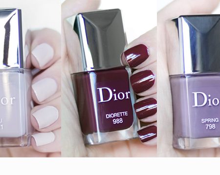 Tendenze Autunno 2014 – I nuovi smalti Dior Vernis effetto gel