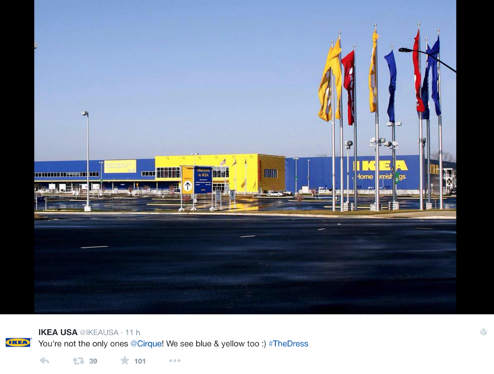 Ikea, #TheDress: i geni del marketing (e non solo) sempre sul pezzo, #thedress, brand #thedress, meme #thedress, white and gold, black and blue, #whiteandgold #blackandblue,