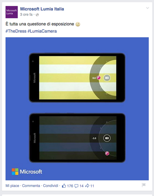 Lumia, #TheDress: i geni del marketing (e non solo) sempre sul pezzo, #thedress, brand #thedress, meme #thedress, white and gold, black and blue, #whiteandgold #blackandblue,