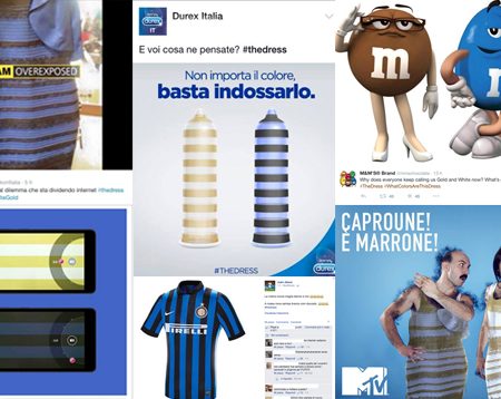 #TheDress: i geni del marketing (e non solo) sempre sul pezzo