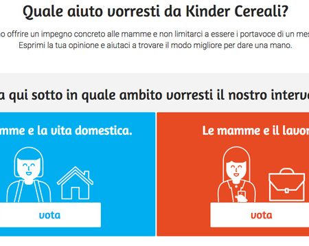Kinder Cereali: l’iniziativa che offre un aiuto concreto alle mamme